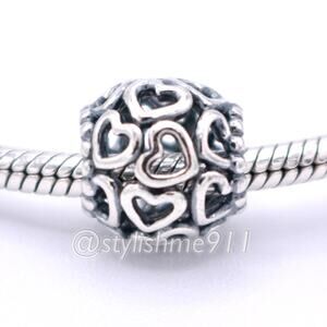 Authentic PANDORA Open Your Heart Charm - 790964